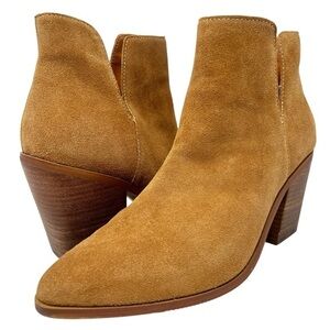 Elegant Tan Ankle Booties